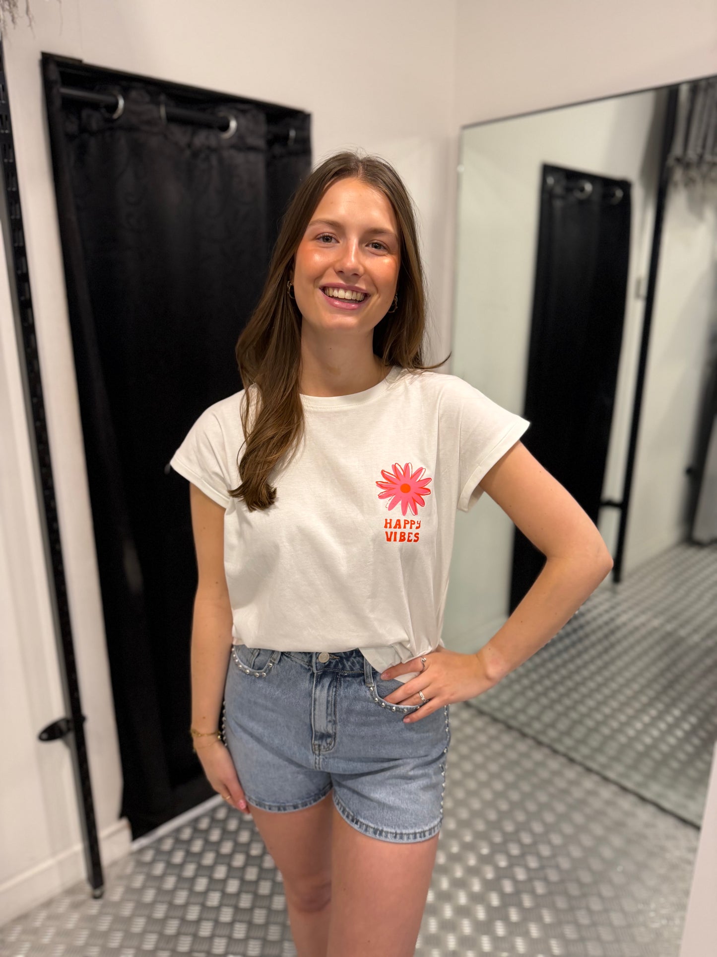 Happy vibes tshirt