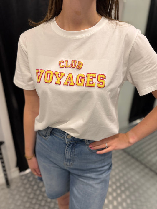White tshirt Voyages