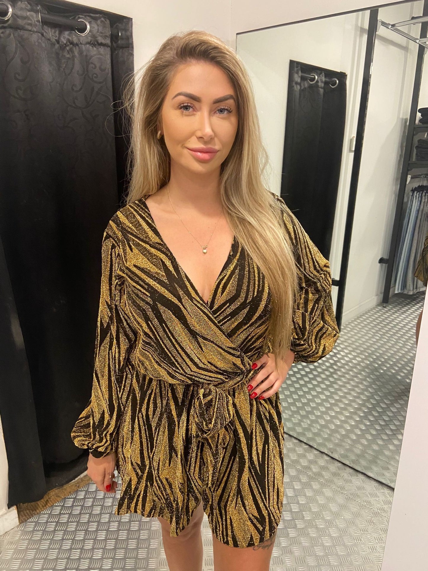 Golden girl playsuit