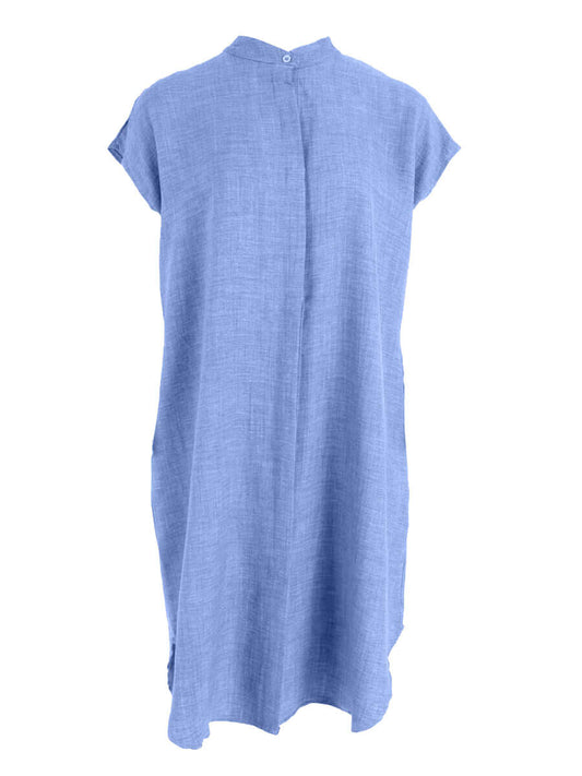 Baby blue loose dress