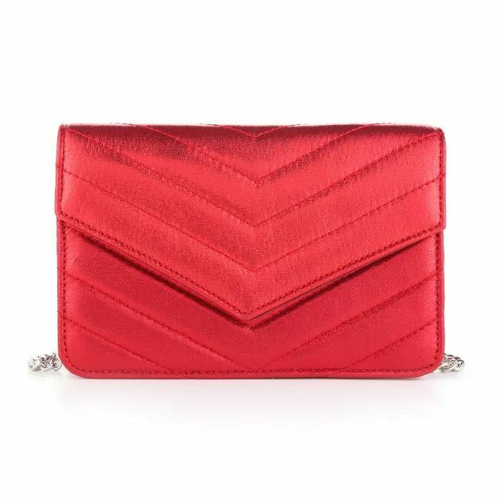 Blue party clutch
