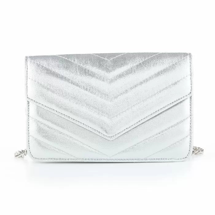 Blue party clutch